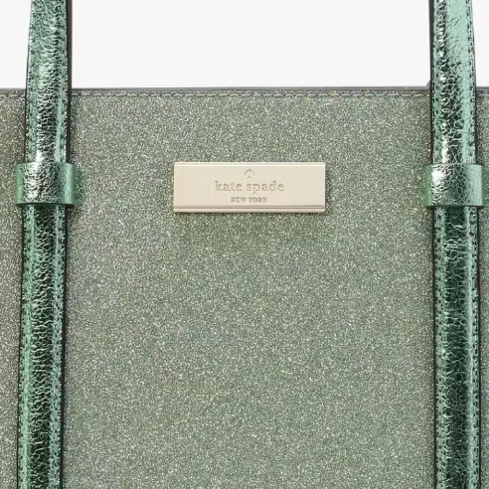 Kate Spade Kenzie Sparkle Small Tote NWOT - Picture 6 of 7